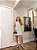 VESTIDO CURTO PEDRARIA E PÉROLAS NOBLESSE - OFF WHITE - Imagem 1