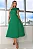 VESTIDO HILDA MIDI DETALHE FLOR - VERDE - Imagem 3