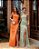 VESTIDO DE FESTA AMANDA CREPE ACETINADO - LARANJA - Imagem 3