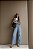 JARDINEIRA JEANS BOTÕES VIVIANE - AZUL JEANS - Imagem 9