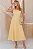 VESTIDO TEODORA COM ALÇA E BOLSOS - AMARELO - Imagem 4