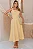 VESTIDO TEODORA COM ALÇA E BOLSOS - AMARELO - Imagem 1