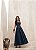 VESTIDO LONGO FRENTE ÚNICA MARCELE - AZUL JEANS - Imagem 2