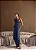 VESTIDO LONGO ASSIMÉTRICO BRUNA - AZUL JEANS - Imagem 4