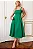 VESTIDO TEODORA COM ALÇA E BOLSOS - VERDE - Imagem 1