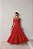 VESTIDO HOLANDA CHIFON OMBRO A OMBRO - VERMELHO - Imagem 1