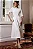 VESTIDO HEBE MIDI MANGA CURTA COM DETALHE METAL - OFF WHITE - Imagem 2