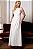 VESTIDO ELIZA LONGO MILANO - OFF WHITE - Imagem 1