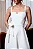 VESTIDO MIDI ALÇAS FINAS E FAIXA PATRICIA - OFF WHITE - Imagem 5