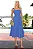 VESTIDO LOREN BORDADO ALÇA E BOLSOS - AZUL CIANO - Imagem 2