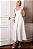 VESTIDO KÁTIA LONGUETE COM ALÇA E LAÇOS - OFF WHITE - Imagem 4