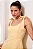 VESTIDO KÁTIA LONGUETE COM ALÇA E LAÇOS - AMARELO - Imagem 2