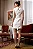 VESTIDO SUZY TUBINHO CURTO COM DETALHE FIVELA - OFF WHITE - Imagem 2