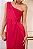VESTIDO ARIADINE MIDI UM OMBRO COM FENDA - FÚCSIA - Imagem 4