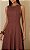 VESTIDO VIVIANE MIDI EVASÊ - MARROM - Imagem 2