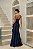 VESTIDO DE FESTA ELLEN CREPE PRADA - AZUL MARINHO - Imagem 3