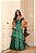 VESTIDO DE FESTA LIZ OMBRO A OMBRO - VERDE ESMERALDA - Imagem 1