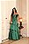VESTIDO DE FESTA LIZ OMBRO A OMBRO - VERDE ESMERALDA - Imagem 2