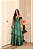 VESTIDO DE FESTA LIZ OMBRO A OMBRO - VERDE ESMERALDA - Imagem 4