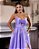 VESTIDO DE FESTA MANUELA T.Q.C TAFETÁ - LAVANDA - Imagem 2