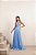 VESTIDO DE FESTA TANGARÁ PLISSADO - AZUL SERENITY - Imagem 3
