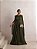 VESTIDO DE FESTA ANGRA RENDA COM CAPA REMOVÍVEL - VERDE OLIVA - Imagem 1