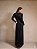 VESTIDO YASMIN JERSEY MANGA LONGA - PRETO - Imagem 3