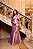 VESTIDO DE FESTA ÍSIS T.Q.C. ZIBELINE COM CAPA AVULSA - LAVANDA - Imagem 1