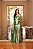 VESTIDO DE FESTA ÍSIS T.Q.C. ZIBELINE COM CAPA AVULSA - VERDE OLIVA - Imagem 1