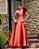 VESTIDO DE FESTA ANTONELLA ZIBELINE - TERRACOTA - Imagem 1