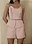CONJUNTO LAURA REGATA E SHORT LISTRADO - ROSA - Imagem 2