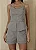 CONJUNTO LAURA REGATA E SHORT LISTRADO - CINZA - Imagem 3