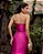 VESTIDO GLAM DECOTE CORAÇÃO ZIBELINE T.Q.C - FÚCSIA - Imagem 2