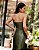 VESTIDO GLAM DECOTE CORAÇÃO ZIBELINE T.Q.C - VERDE OLIVA - Imagem 2