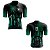 Camisa De Ciclismo Camiseta Ciclismo Mtb Bike Verde Proteção Uv50+Masculina-Feminina e Infantil - Imagem 3