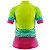 Camisa Ciclismo Feminina e Infantil/Camiseta Ciclismo Amarelo Fluor cód 713 - Imagem 2