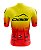 Kit Ciclismo Oggi Amarelo Bretelle Forro em Gel+Camisa Proteção UV50%+Bandana Brinde - Imagem 3