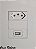 Conjunto 4X2 Placa White com 3 módulos(USB, Interruptor e tomada 10A) - Arteor - Imagem 1