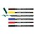 edding 4200 - Kit c/6 canetas para porcelana permanente - Cores sortidas - 1 a 4 mm - Imagem 5