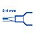 edding 8050 - Marcador para Pneu - 2 a 4 mm - Imagem 7