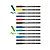 edding 4200 - Kit c/12 canetas para porcelana permanente - Cores sortidas + Tons frios - 1 a 4 mm - Imagem 1