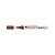 edding 750 - Marcador permanente - Marrom - Base solvente - 2 a 4 mm - Imagem 1