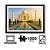Quebra-cabeça Taj Mahal - 1.000 Peças - Imagem 3