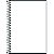 Caderno espiral capa plástica 1/4 sem pauta Neon preto 80 Folhas - Imagem 2