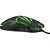 Mouse Gamer USB 3200DPI RAPTOR OM-801 Preto/Verde FORTREK - Imagem 2