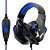 Headset Gamer USB/P2 com Microfone LED Azul EXBOM - HF-G600 - Imagem 1