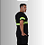 Camiseta Masculina Básica Malha Fria PV Com Faixa Refletiva Verde - Imagem 15