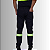Calça Brim Pesado Profissional,Cargo - Com Faixa Refletiva Verde - Cores - Imagem 4