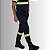 Calça Brim Pesado Profissional,Cargo - Com Faixa Refletiva Verde - Cores - Imagem 3