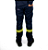 Calça NR10 - 100% Algodão com Faixa Refletiva Verde - Azul Marinho - Imagem 4